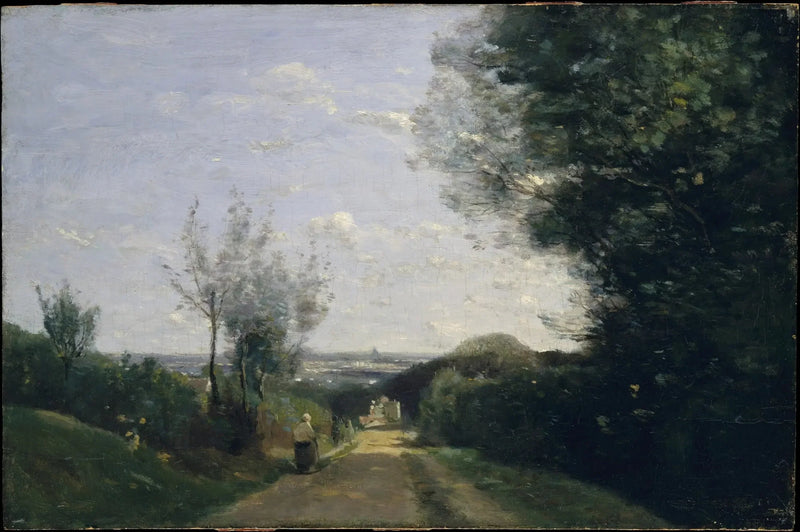 Omgivelserne omkring Paris - Jean-Baptiste Camille Corot