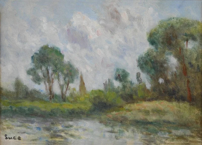 Områderne omkring Saint-Ay - Maximilien Luce