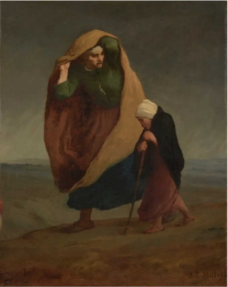 De Vandrer - Jean-François Millet