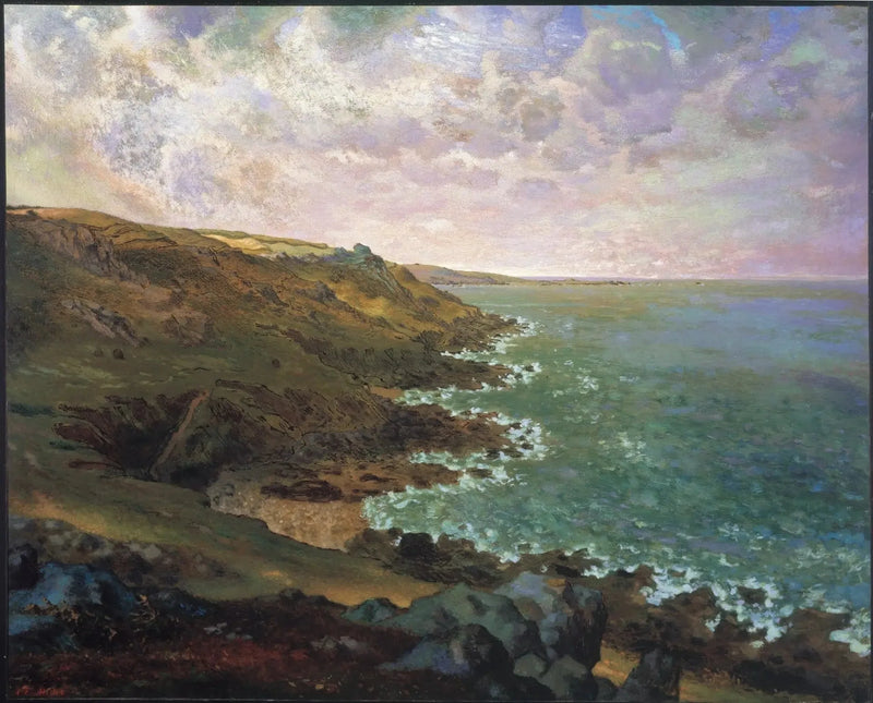 Klipperne ved Gréville - Jean-François Millet