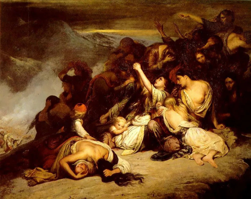 Kvinderne fra Souli - Ary Scheffer