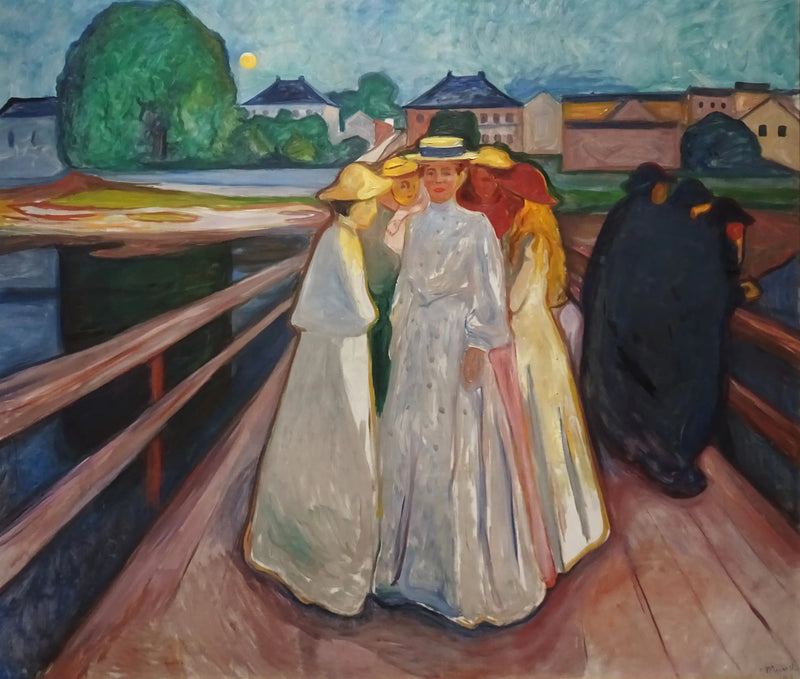 Kvinderne på broen - Edvard Munch
