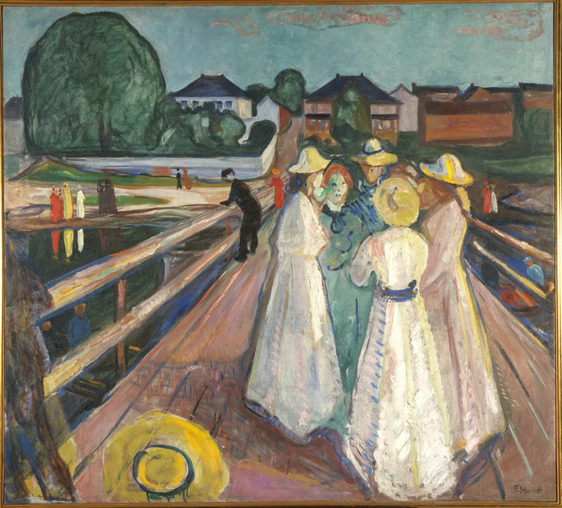 Kvinderne på broen - Edvard Munch