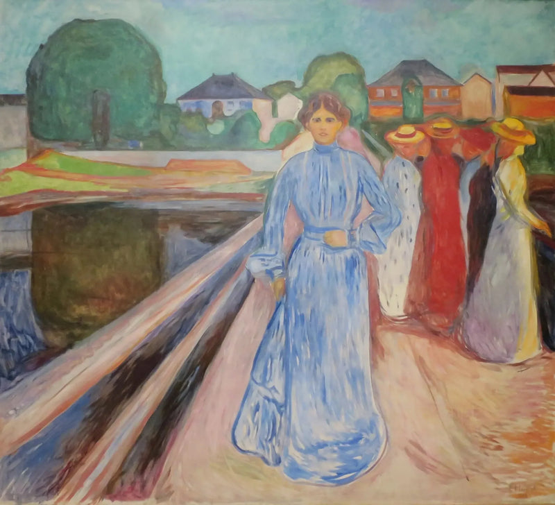 Kvinderne på broen - Edvard Munch
