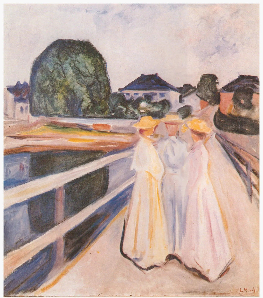 Kvinderne på broen - Edvard Munch