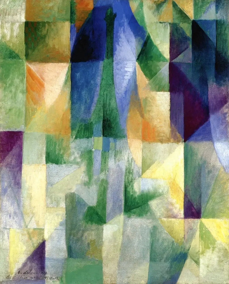 Vinduerne til byen nr. 3 - Robert Delaunay