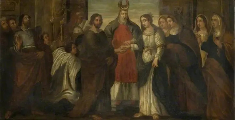Marie og Josafs forlovelse - Peter Paul Rubens