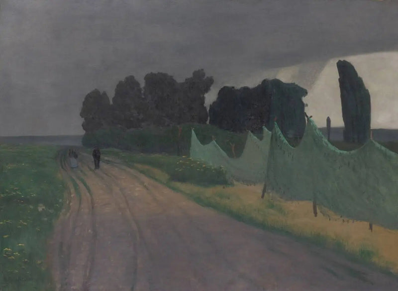 Fiskenet, Honfleur - Félix Vallotton