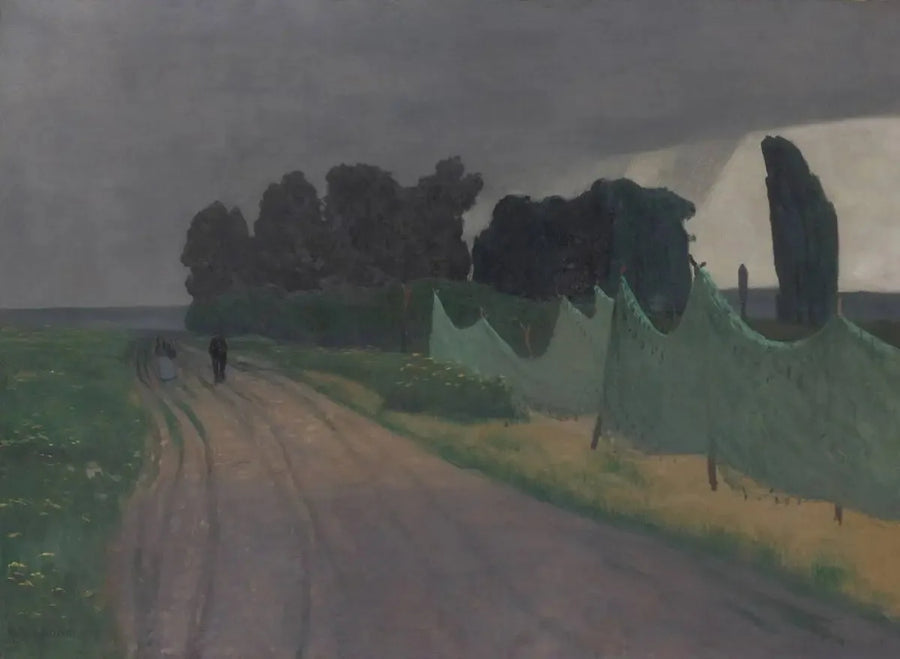 Fiskenet, Honfleur - Félix Vallotton