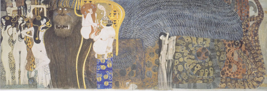 De Onde Krafters og de tre Gorgoner - Gustav Klimt