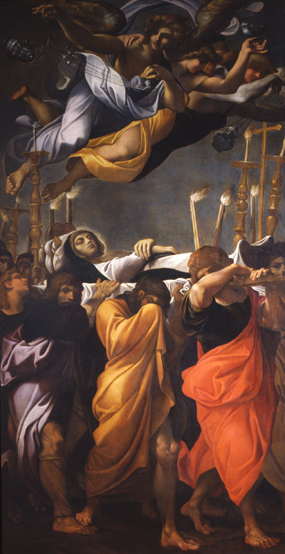 Jomfru Marias Begravelse - Ludovico Carracci