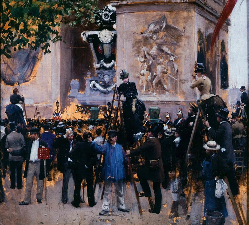 Victor Hugos begravelse, Étoile-pladsen (1. juni 1885) - Jean Béroud