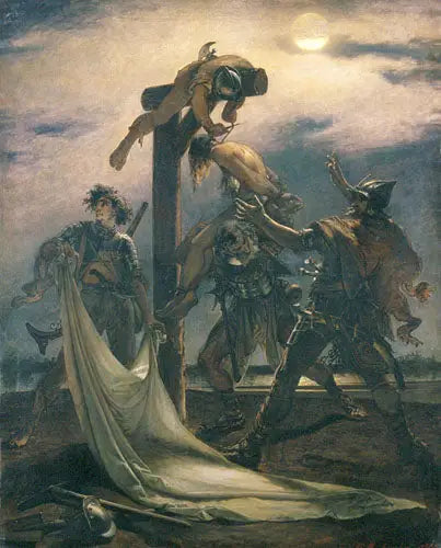 Dózsa-menneskene - Viktor Madarász
