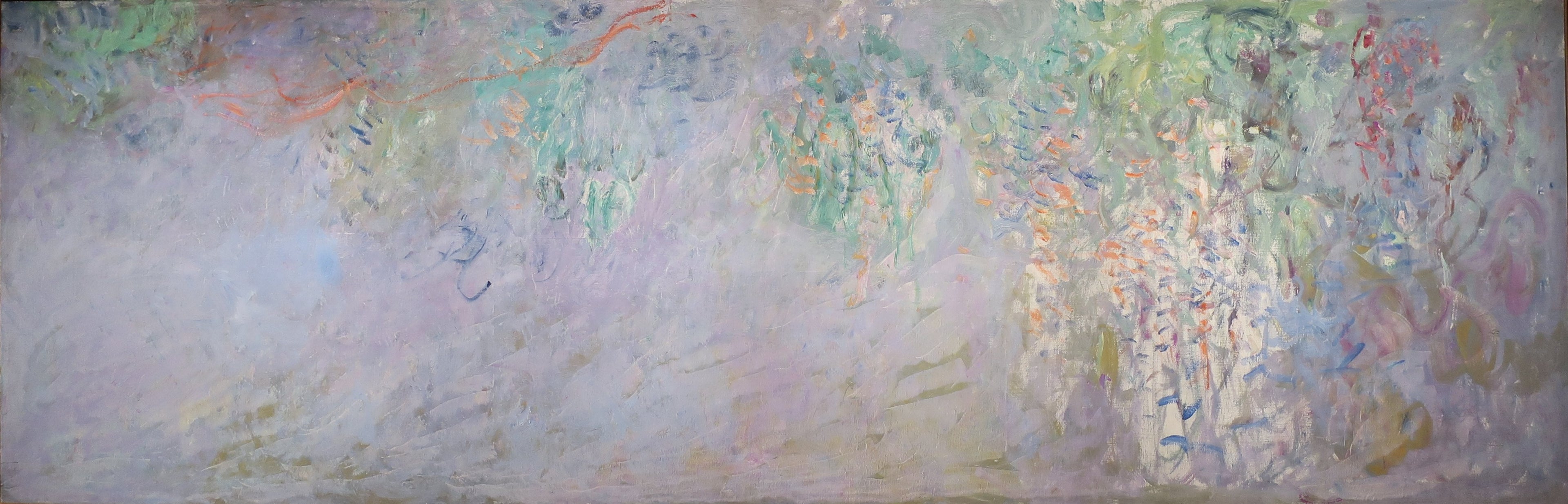 Reproduction du tableau « Les glycines - Claude Monet » par Alpha Reproduction en peinture à l’huile