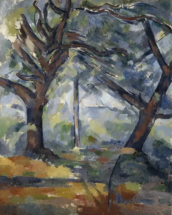De Store Træer - Paul Cézanne