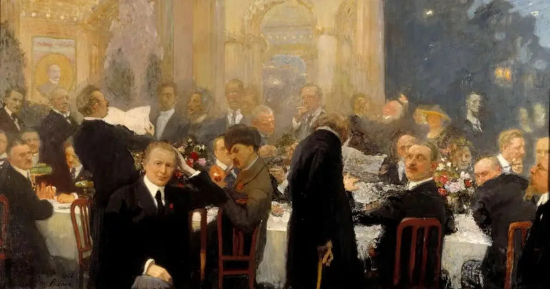 De store mænd fra Finland - Ilya Repin