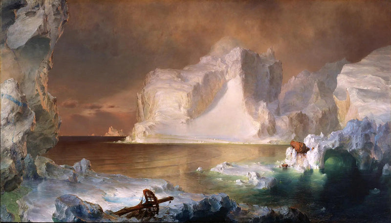 Isbjerge - Frederic Edwin Church