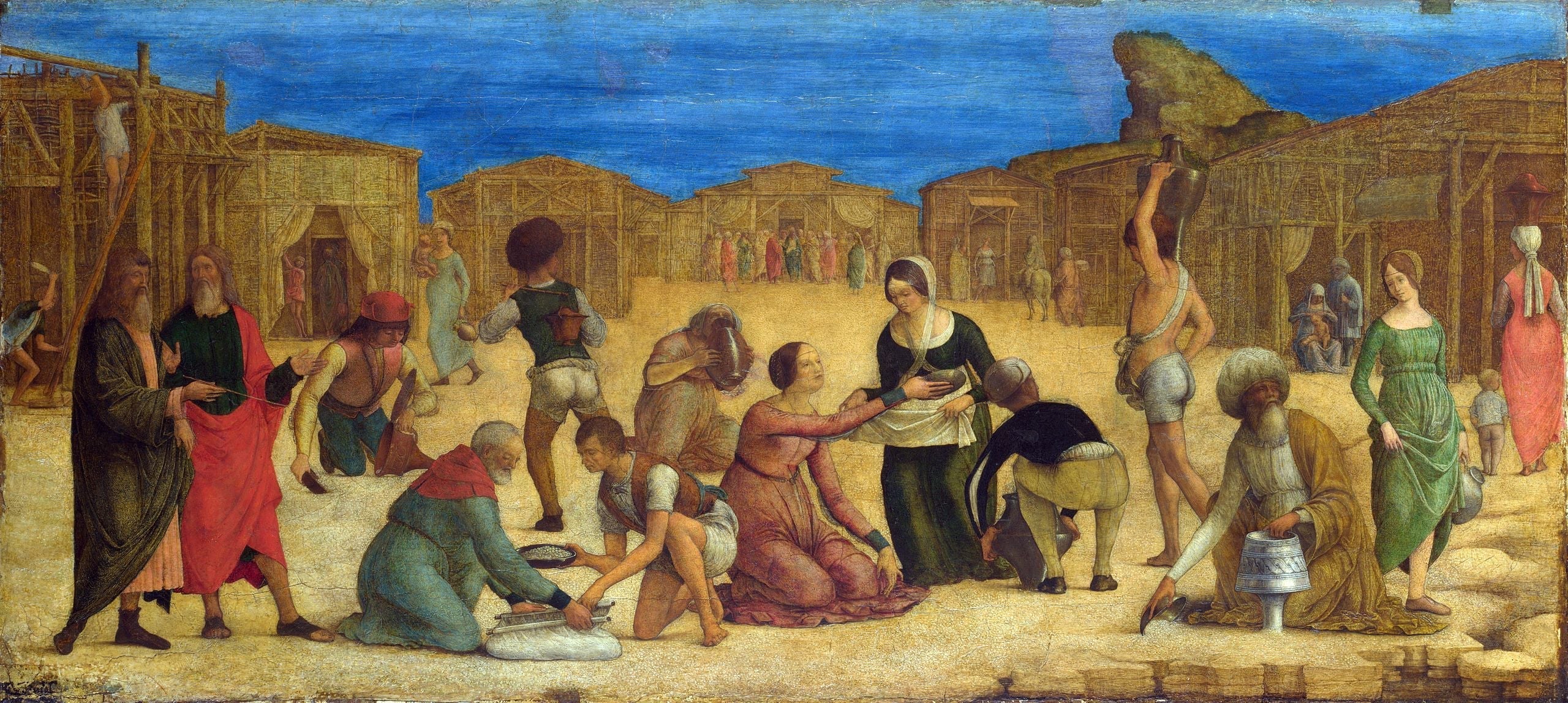 Les Israélites ramassent la manne - Ercole de’ Roberti - Alpha Reproduction