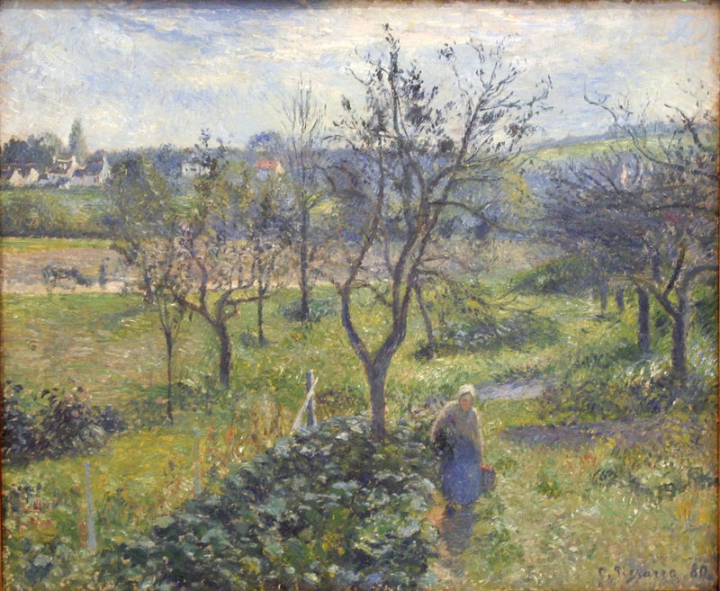 Valhermeil Haven, Auvers-sur-Oise - Camille Pissarro
