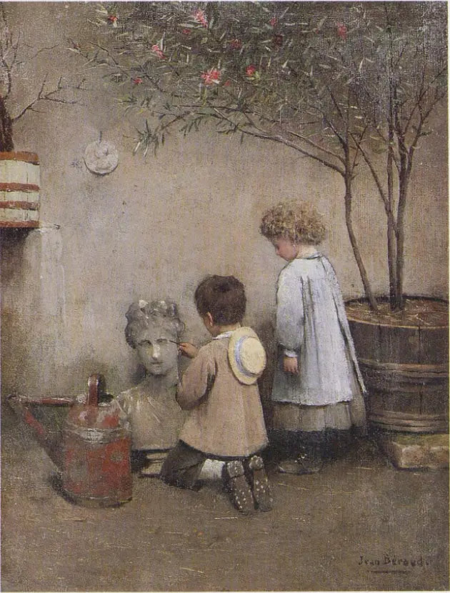 De unge kunstnere - Jean Béraud
