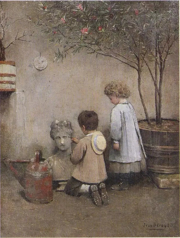 De unge kunstnere - Jean Béraud