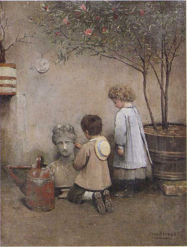 De unge kunstnere - Jean Béraud