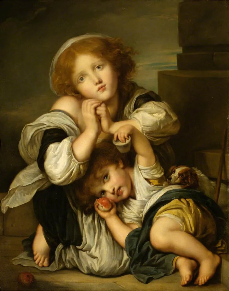 De unge fattige - Jean-Baptiste Greuze