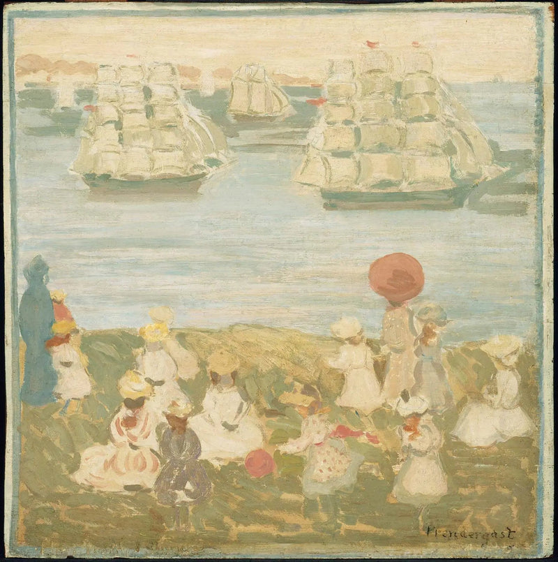 De smukke skibe - Maurice Prendergast