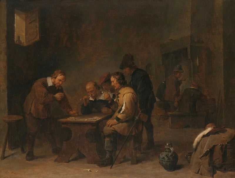 Spillerne - David Teniers den Yngre
