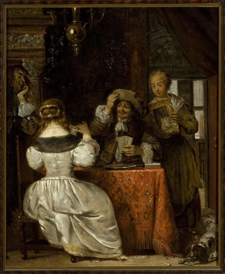 Les Joueurs de cartes - Gabriel Metsu