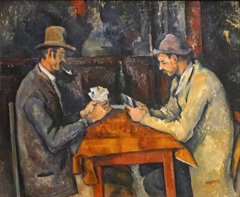 Kortspillere - Paul Cézanne