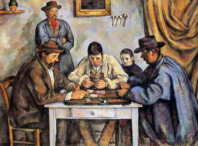 Kortspillerne - Paul Cézanne