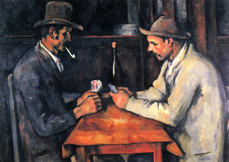 Kortspillere - Paul Cézanne