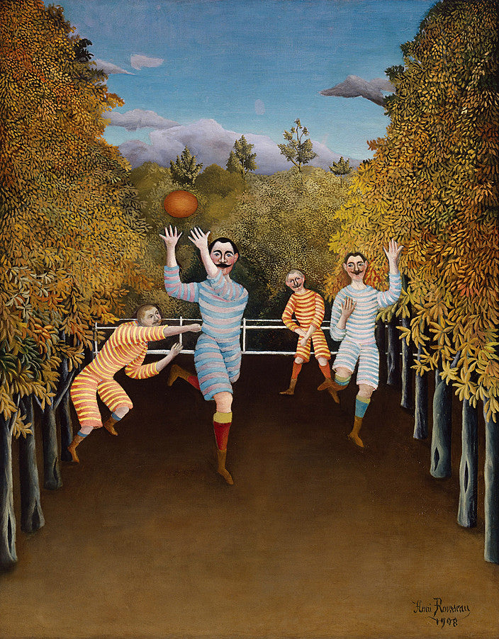 Fodboldspillere - Henri Rousseau