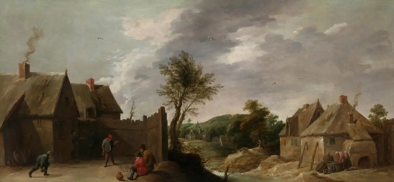 Bowlingspillere - David Teniers den Yngre