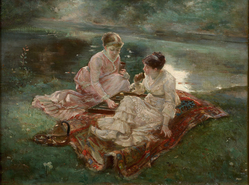 Jacquet-spillere - Marie Bracquemond