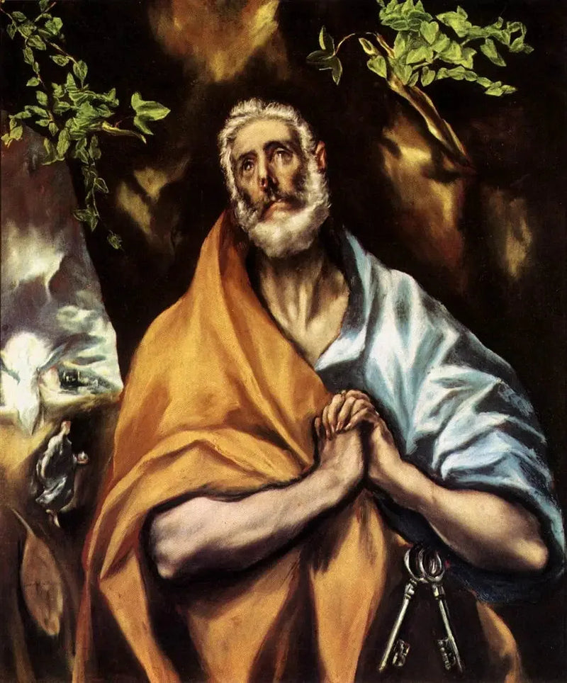 Saint Peters tårer - El Greco