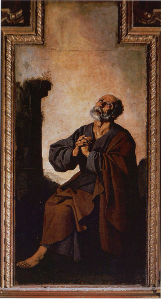 Saint Peters Tårer - Francisco de Zurbarán