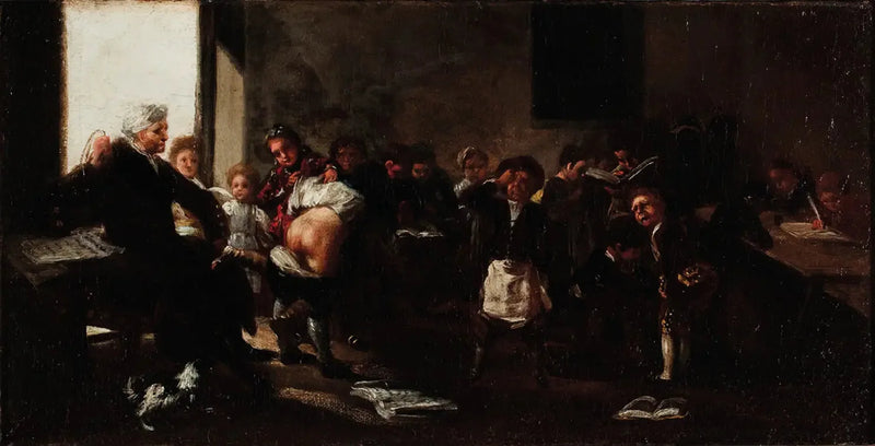 Lektionserne går i blodet - Francisco de Goya