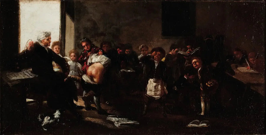 Lektionserne går i blodet - Francisco de Goya