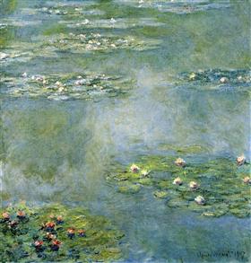 Reproduction du tableau « Les lilies d'eau - Claude Monet » par Alpha Reproduction en peinture à l’huile