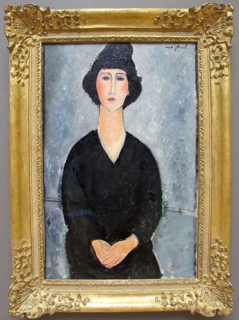 De krydsede hænder - Amedeo Modigliani