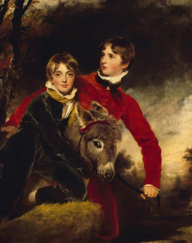 Mester Pattisson: William Henry Ebenezer Pattisson (1801-1832) og Jacob Howell Pattisson (1803-1874) - Thomas Lawrence