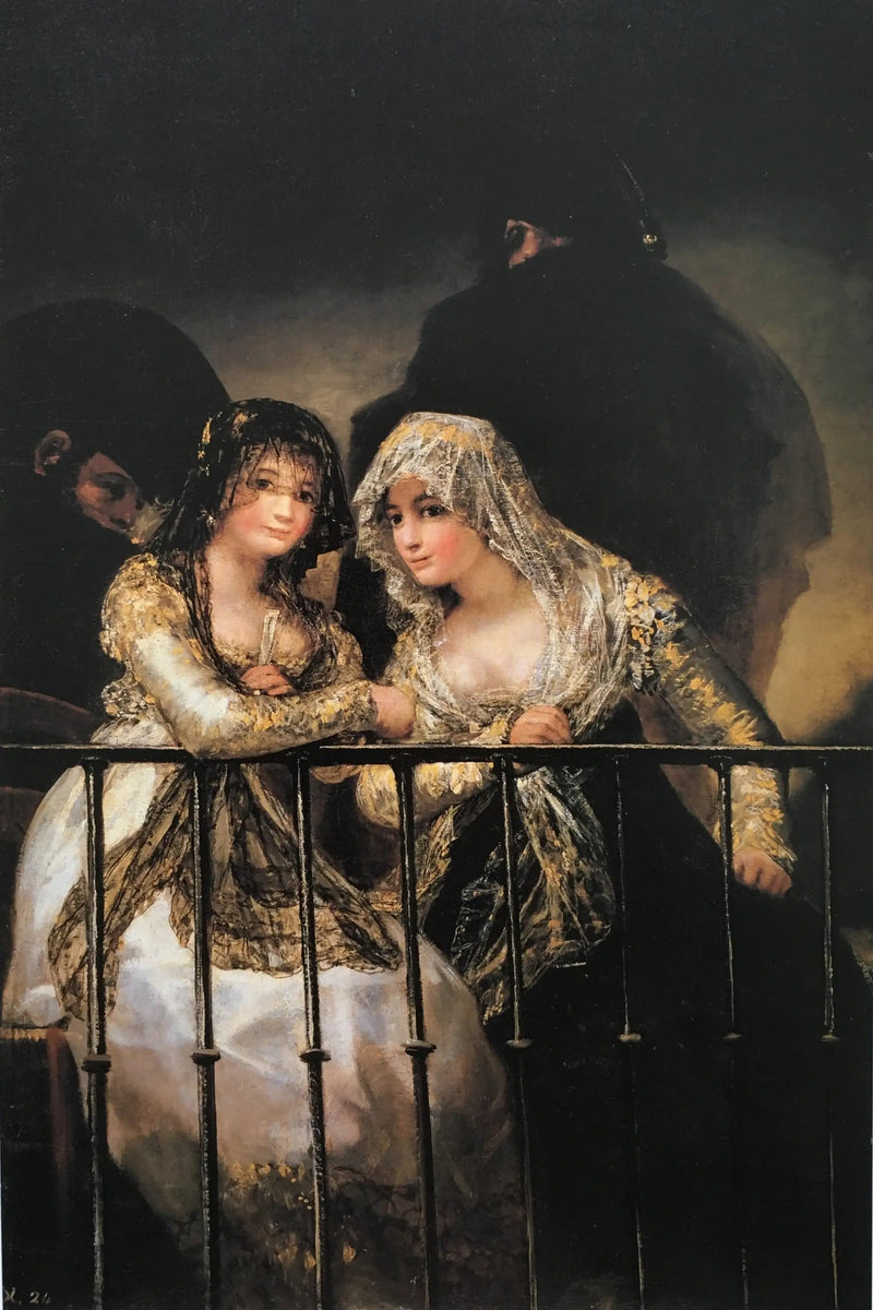 Majaerne på balkonen - Francisco de Goya
