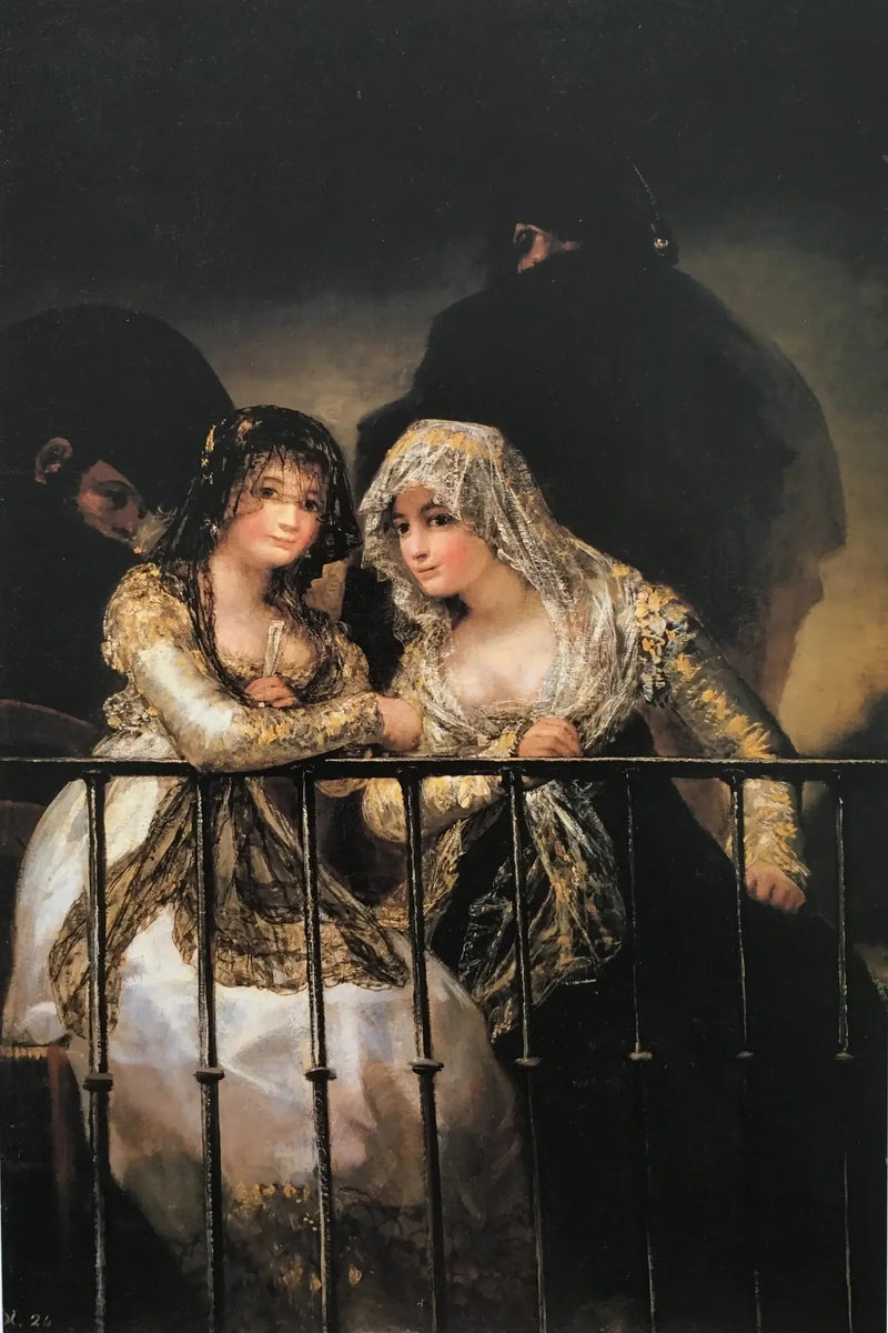 Majaerne på balkonen - Francisco de Goya