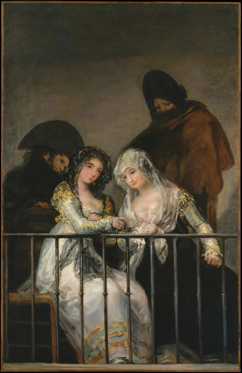 Majaerne på balkonen - Francisco de Goya