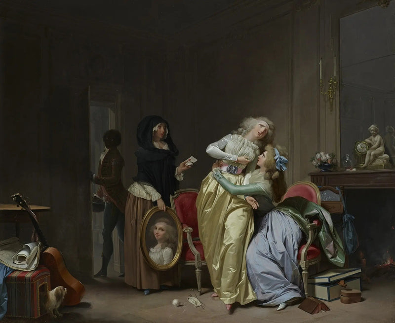 Ulykkkerne ved kærligheden - Louis-Léopold Boilly