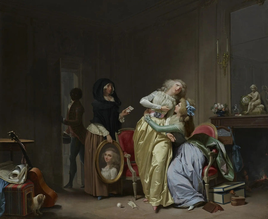 Ulykkkerne ved kærligheden - Louis-Léopold Boilly