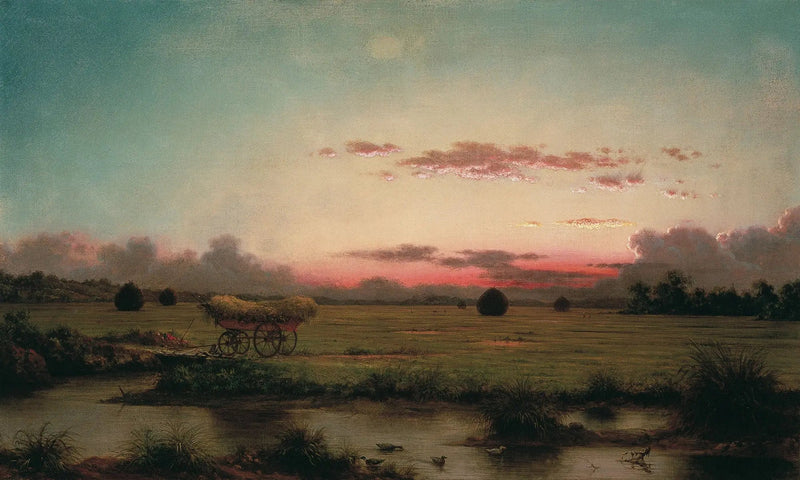 Rhode Islands marskland - Martin Johnson Heade