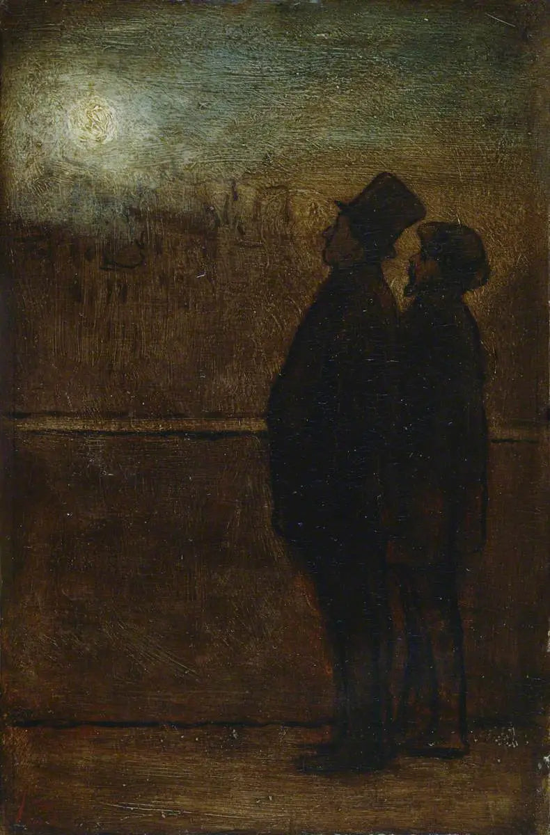 Nattens Gåere - Honoré Daumier